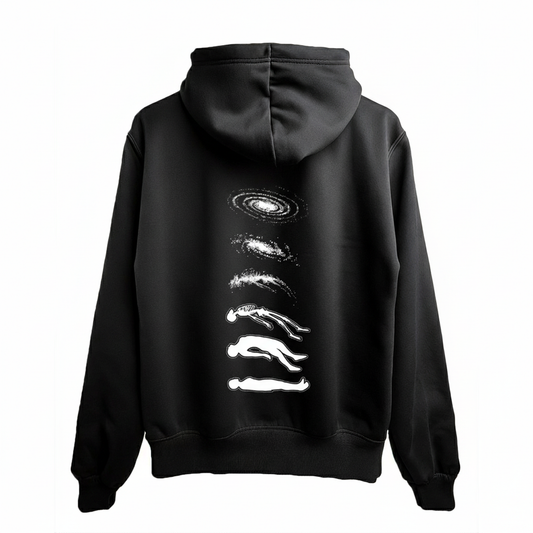 Astral Flow Graphic Hoodie for Women | Cosmic Streetwear Hoodie India