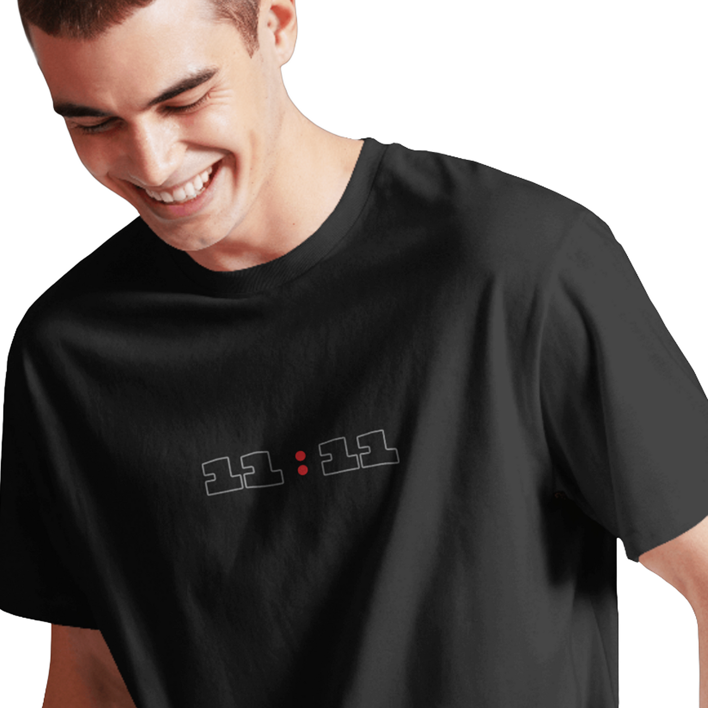 11:11 Eleven Eleven Oversized T-Shirt for Men & Boys – Manifestation Graphic Tee