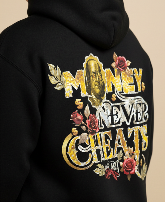 Money Never Cheats Hoodie for Women | Graphic Hoodie for Girls India