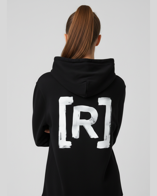 R Rated Graphic Hoodie for Women | Bold Printed Hoodie for Girls