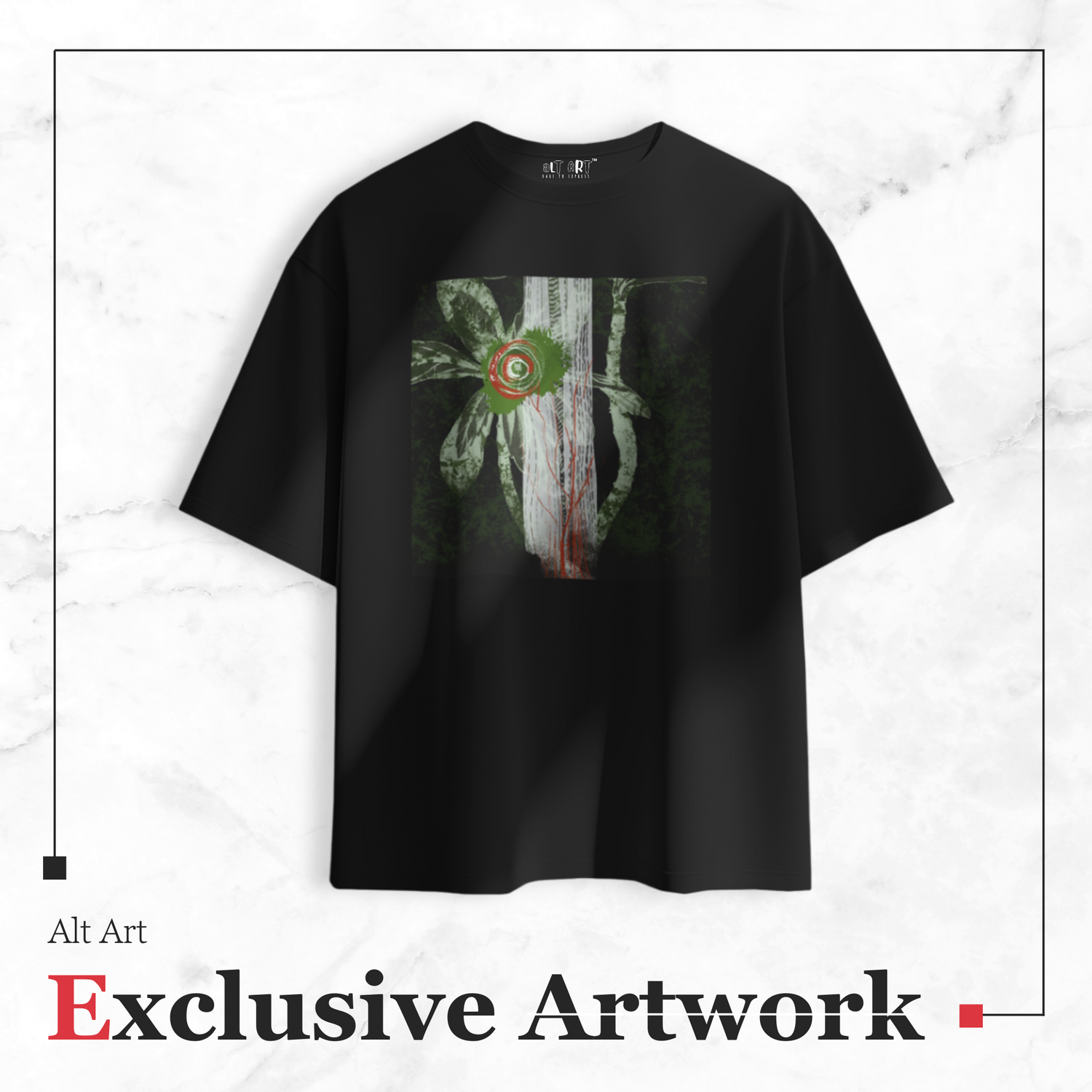 Exclusive Art Graphic T-Shirts – Oversized Artistic Tees | Alt Art