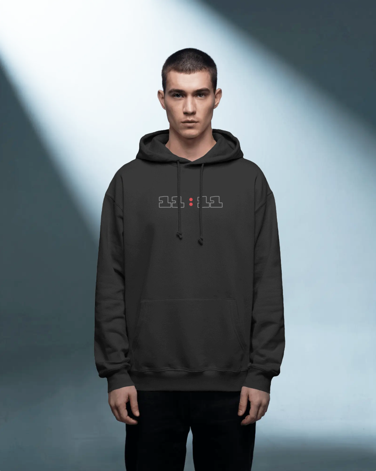 11:11 Printed Graphic Hoodie for Men | Streetwear Hoodie India