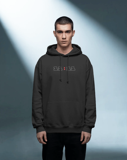11:11 Printed Graphic Hoodie for Men | Streetwear Hoodie India