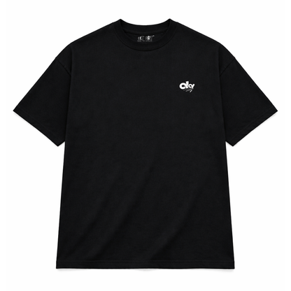 Alien Psychedelic Graphic Black Oversized T Shirt for Men | Trippy Streetwear Graphic Tee