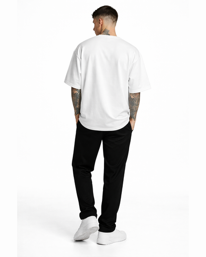 Cityscape Oversized T Shirt for Men | Gothic Urban Graphic Printed Oversized T Shirt | Boxy Fit Streetwear Cotton Tee