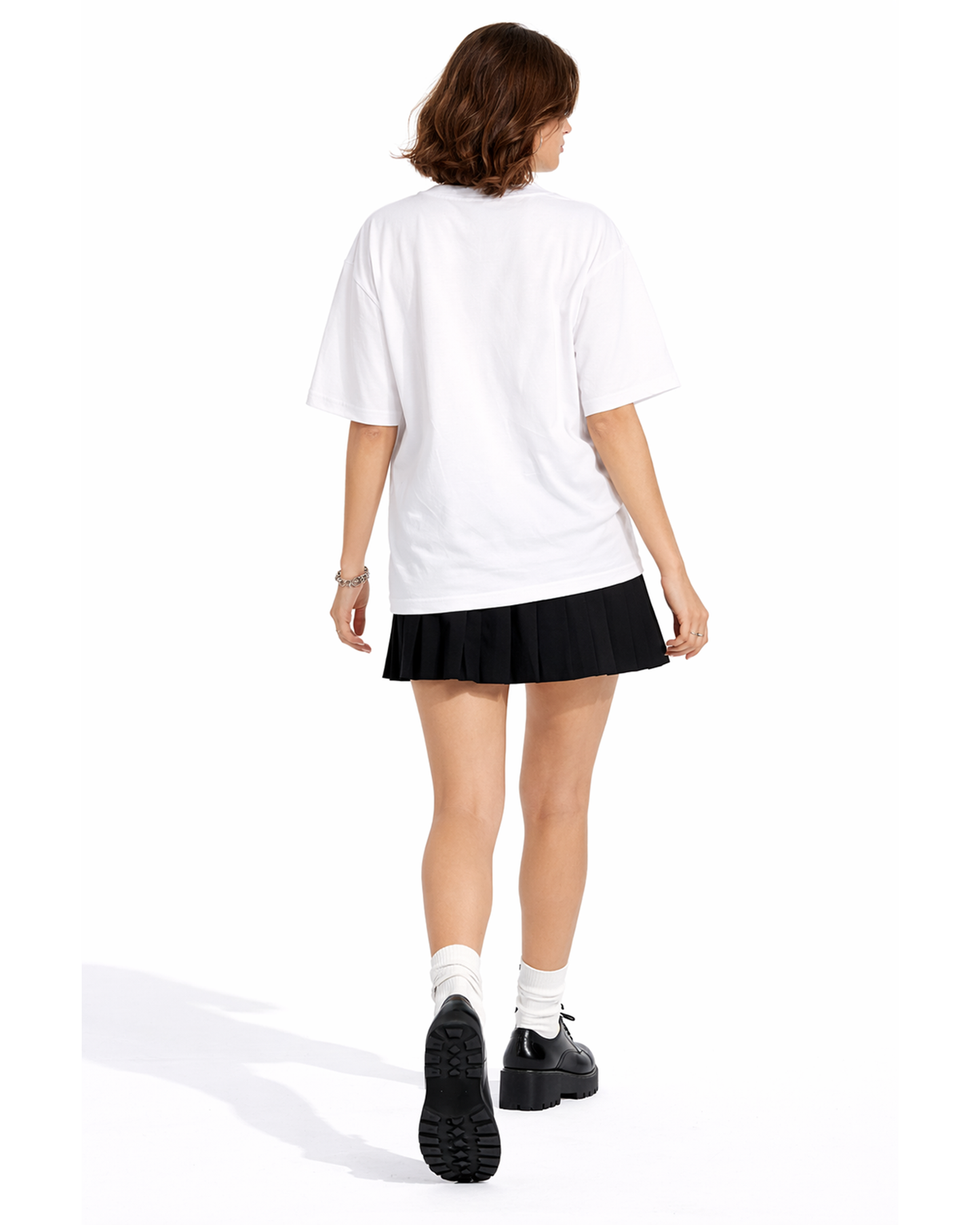 Gothic Vampire Mouth Oversized T Shirt for Women | Vampire Fangs Graphic Printed Oversized T Shirt | Boxy Fit Premium Streetwear Tee