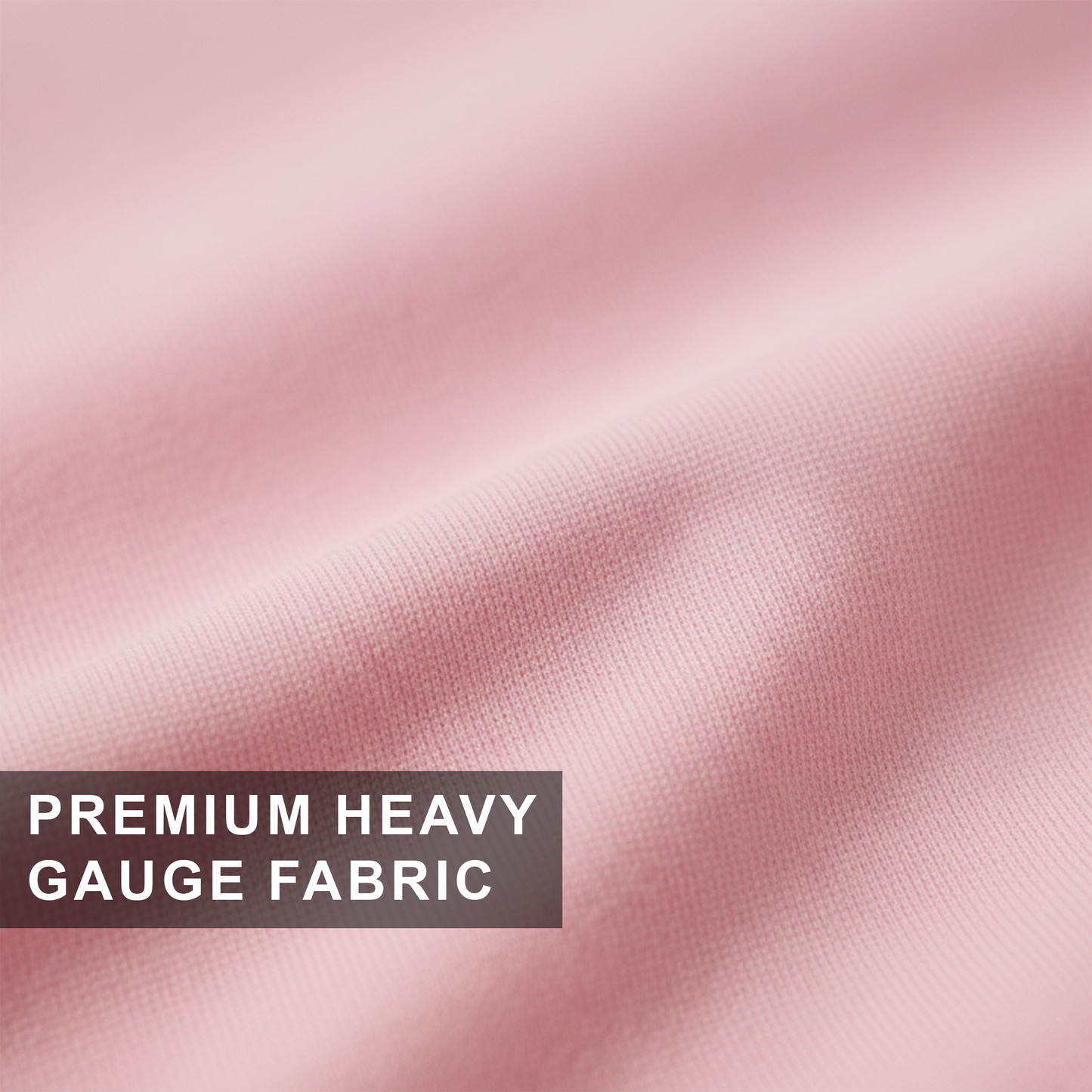 Baby Pink Solid Oversized T-Shirt for Women | Premium Heavyweight Cotton | Boxy Fit Solid Tee