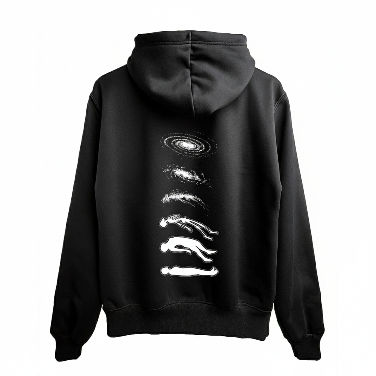 Astral Flow Graphic Hoodie for Women | Cosmic Streetwear Hoodie India