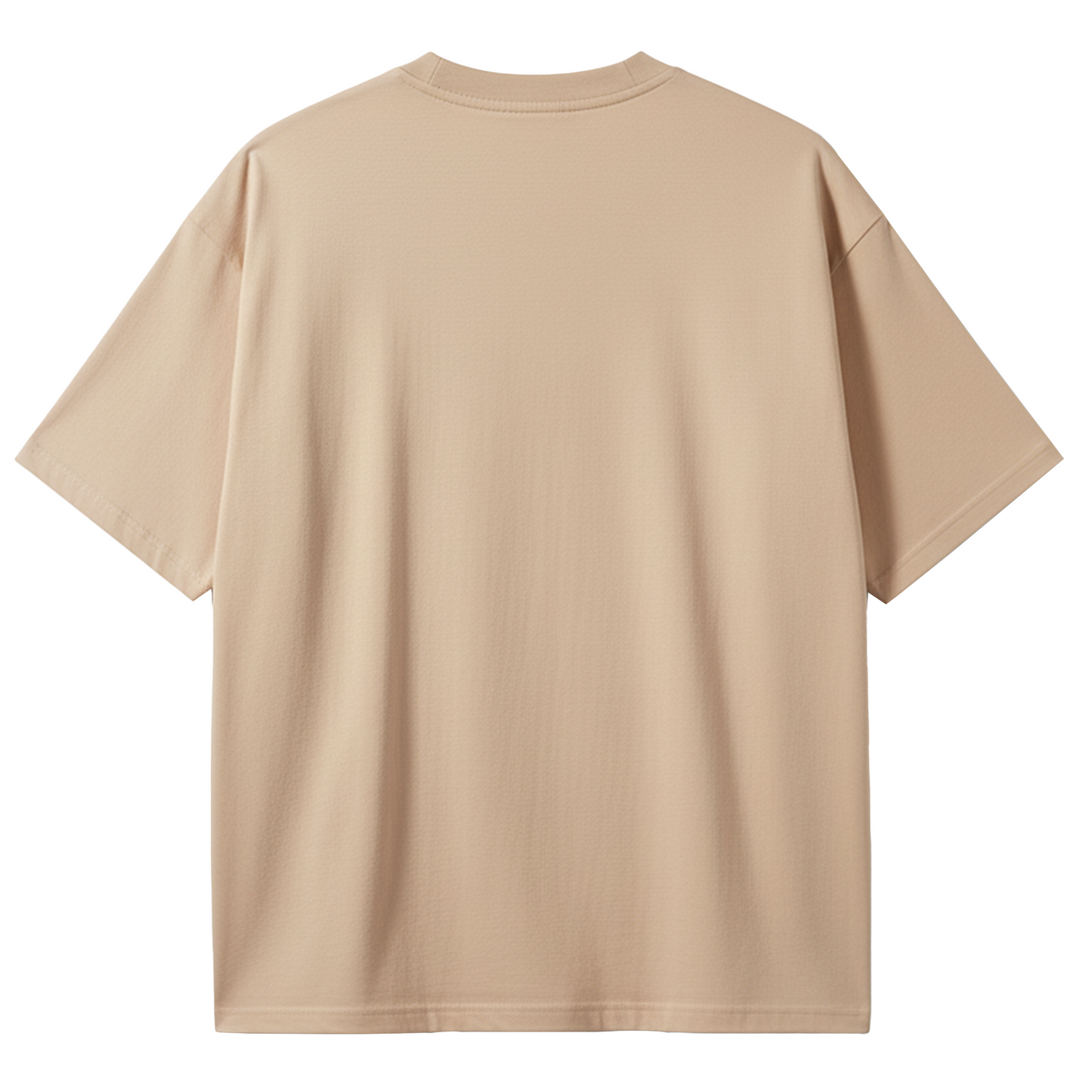 Penguin Oversized T Shirt for Women | Penguin Meme Graphic Beige T Shirt