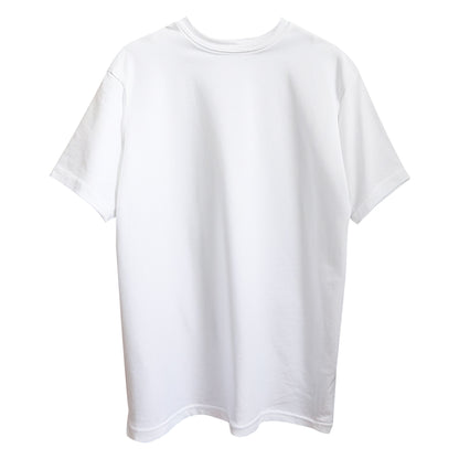 Visionary Gaze White Oversized T-Shirt for Women – Chic & Bold Abstract Eye Design Urban Streetwear Fashion