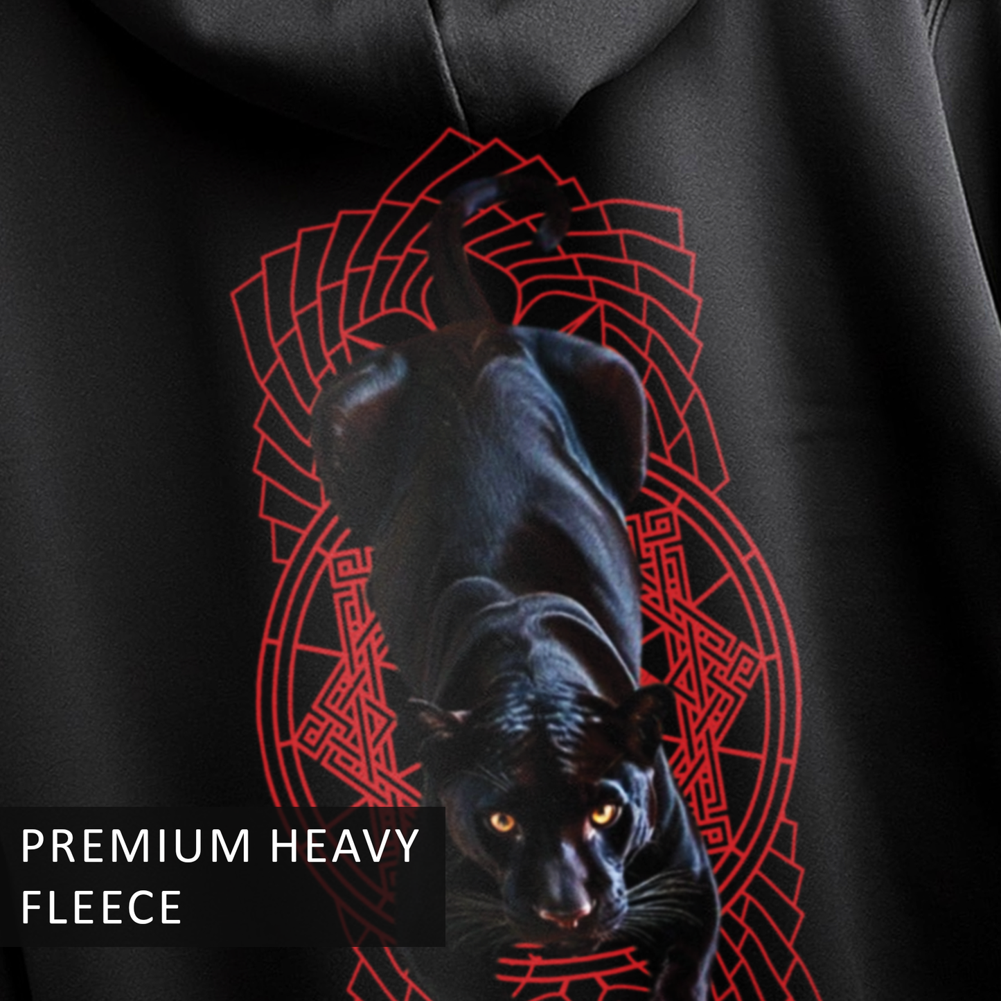Black Panther Graphic Hoodie for Women | Black Streetwear Hoodie India
