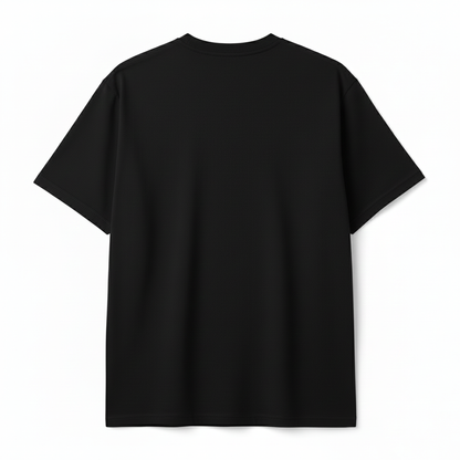 Embrace the Absurd Black Oversized T-Shirt for Women | Quote Oversized Streetwear Tee