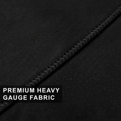 Solid Black Oversized T-Shirt for Women | Premium Cotton Streetwear Tee