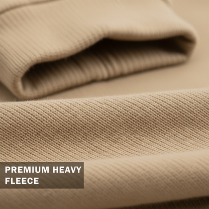 Solid Camel Brown Hoodie for Women | Brown Cotton Hoodie for Girls India