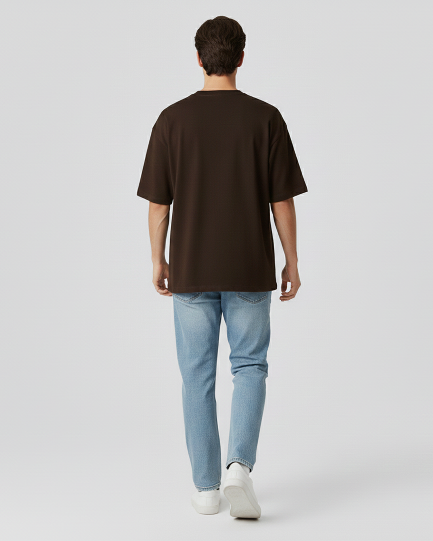 Professional Overthinker Brown Oversized T-Shirt for Men | Funny Oversized T-Shirt