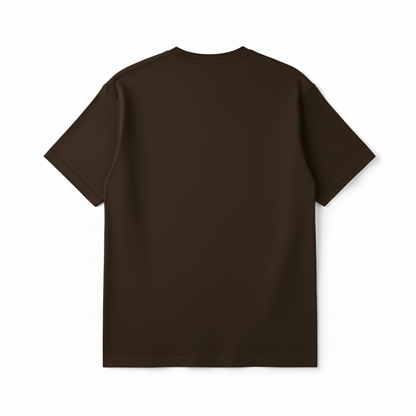 Professional Overthinker Brown Oversized T-Shirt for Women | Funny Oversized T-Shirt