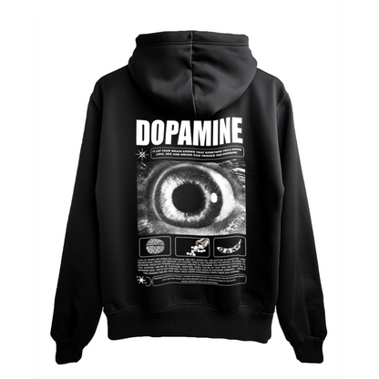 Dopamine Graphic Hoodie for Men | Printed Streetwear Hoodie India