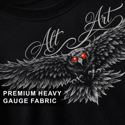 Eagle Graphic Oversized T-Shirt for Men | Premium Cotton Streetwear Tee