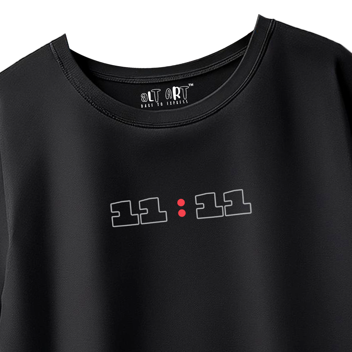 11:11 Eleven Eleven Oversized T-Shirt for Men & Boys – Manifestation Graphic Tee