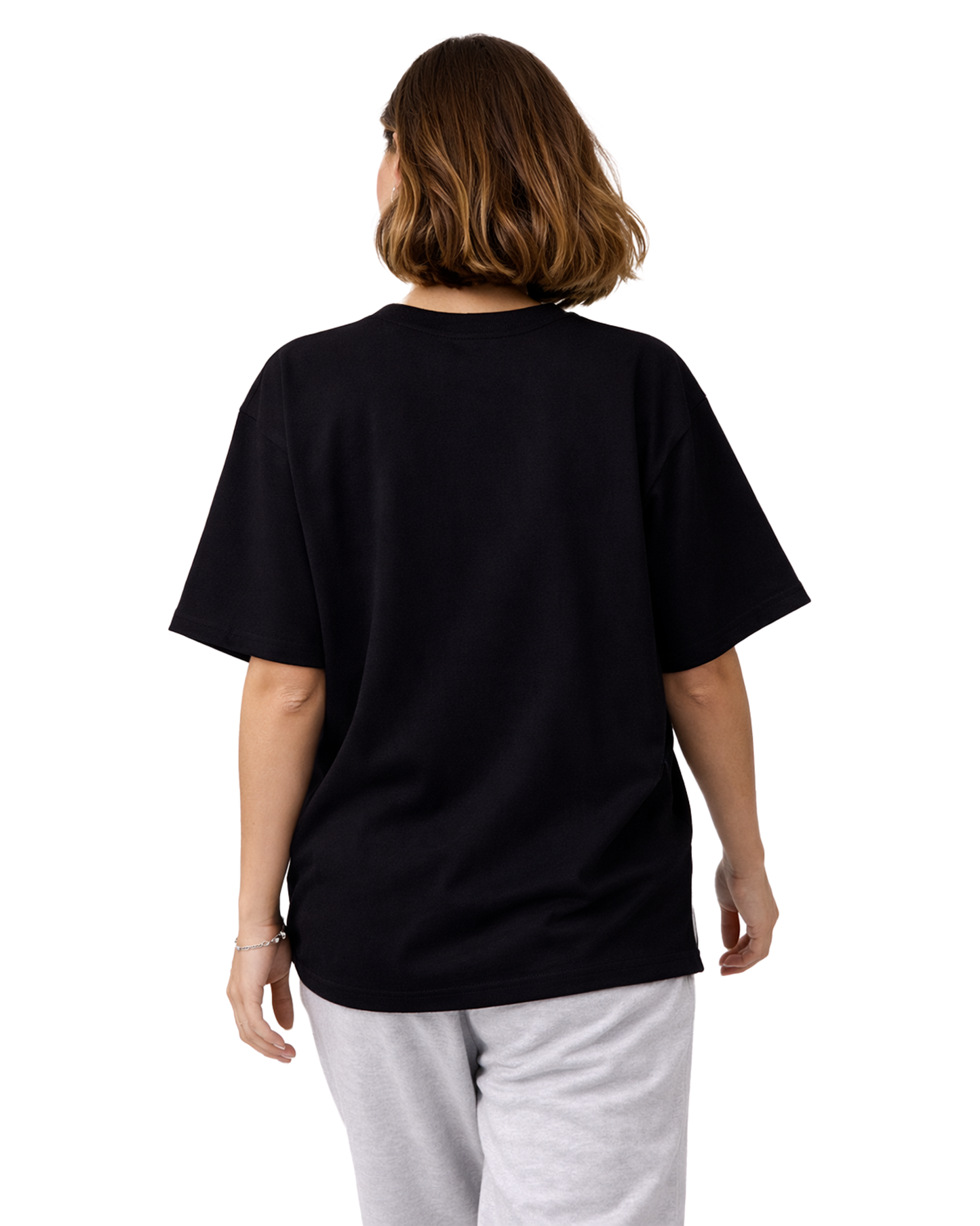 MBA Dropout Glow in the Dark Oversized T-Shirt for Women | Black Funny Streetwear Tee