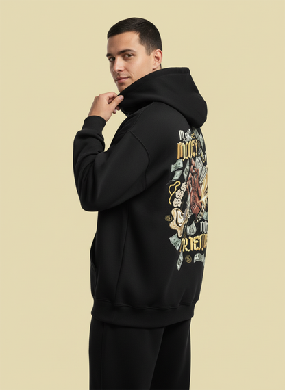 Make Money Not Friends Hoodie for Men | Graphic Streetwear Hoodie India