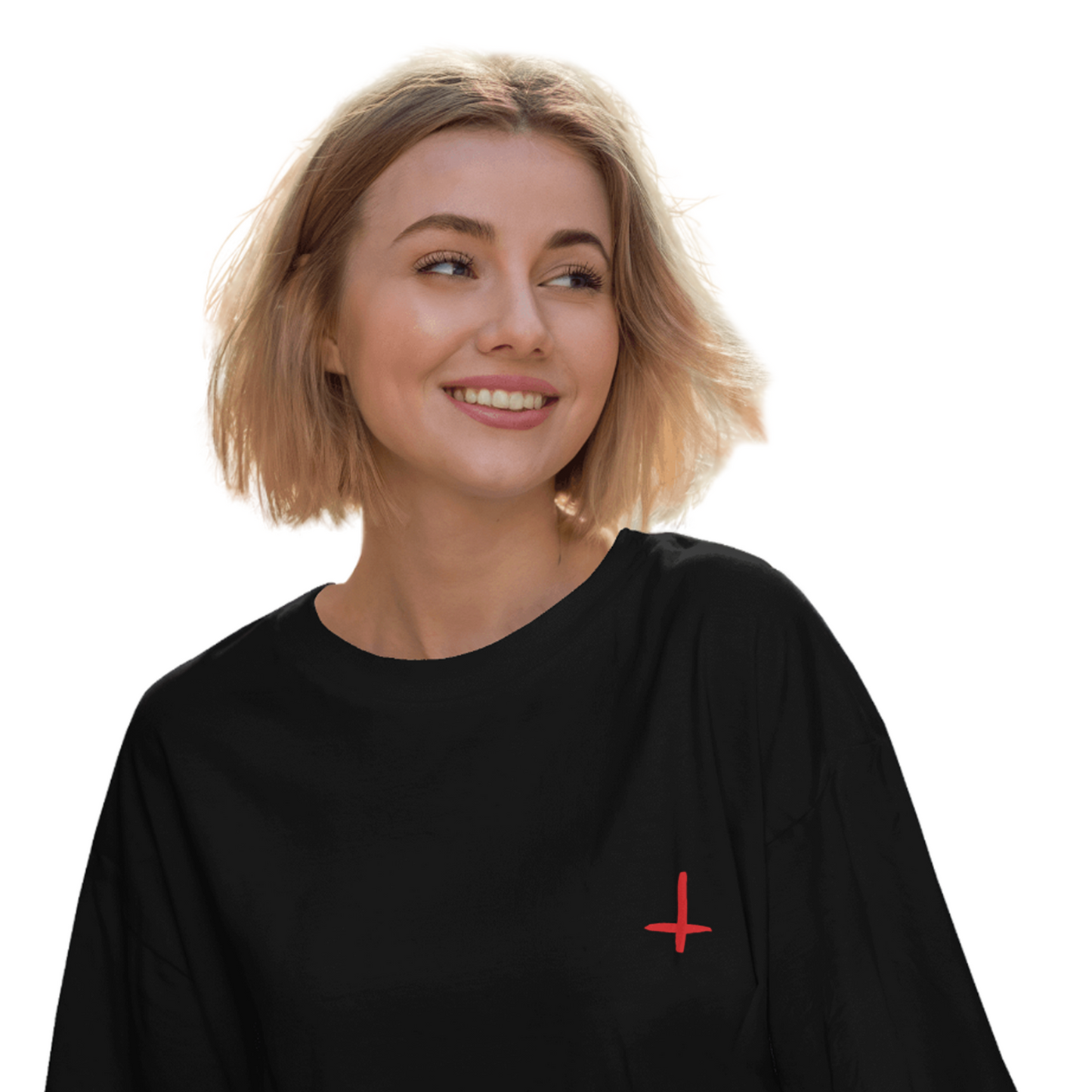 Abstract Art Oversized T-Shirt for Women & Girls - Exclusive Abstract Artwork T-shirt