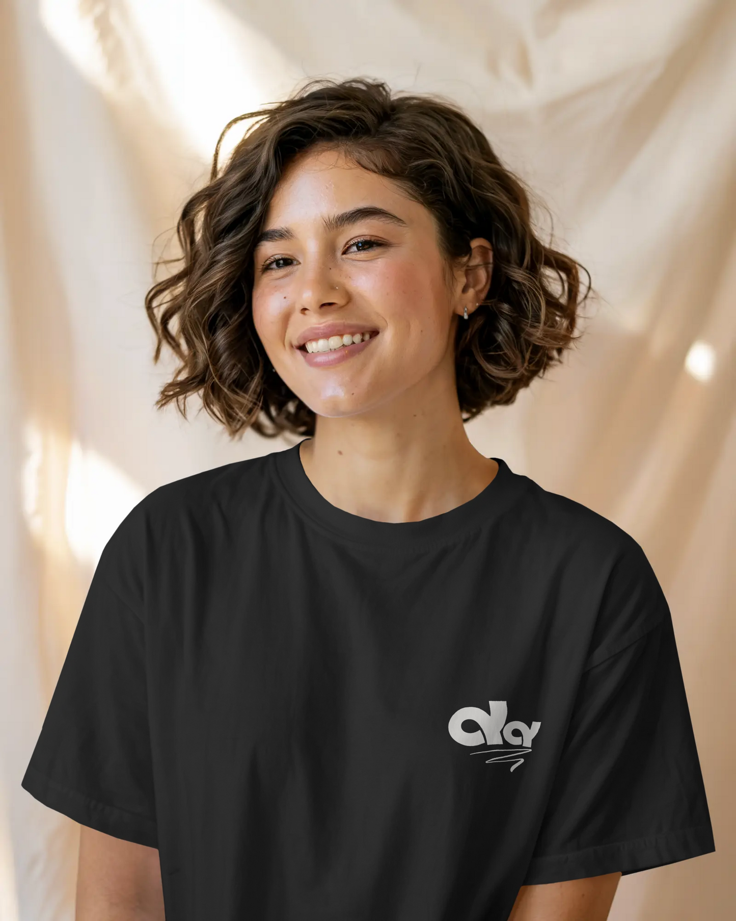 Abstract Art Oversized T-Shirt for Women & Girls - Exclusive Abstract Artwork T-shirt