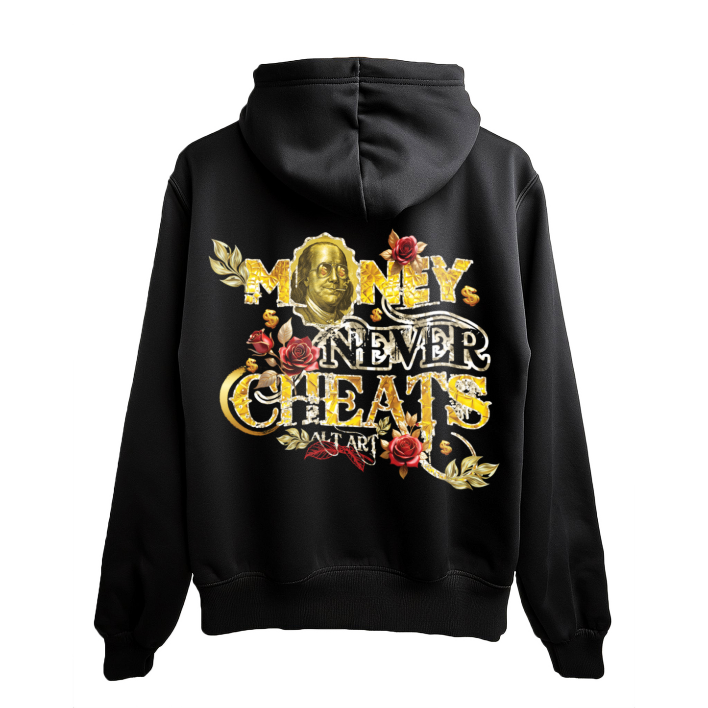 Money Never Cheats Hoodie for Men | Graphic Streetwear Hoodie India
