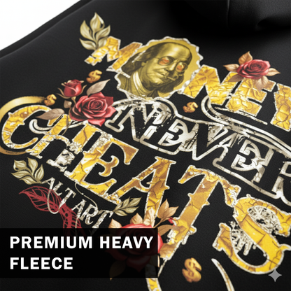 Money Never Cheats Hoodie for Women | Graphic Hoodie for Girls India