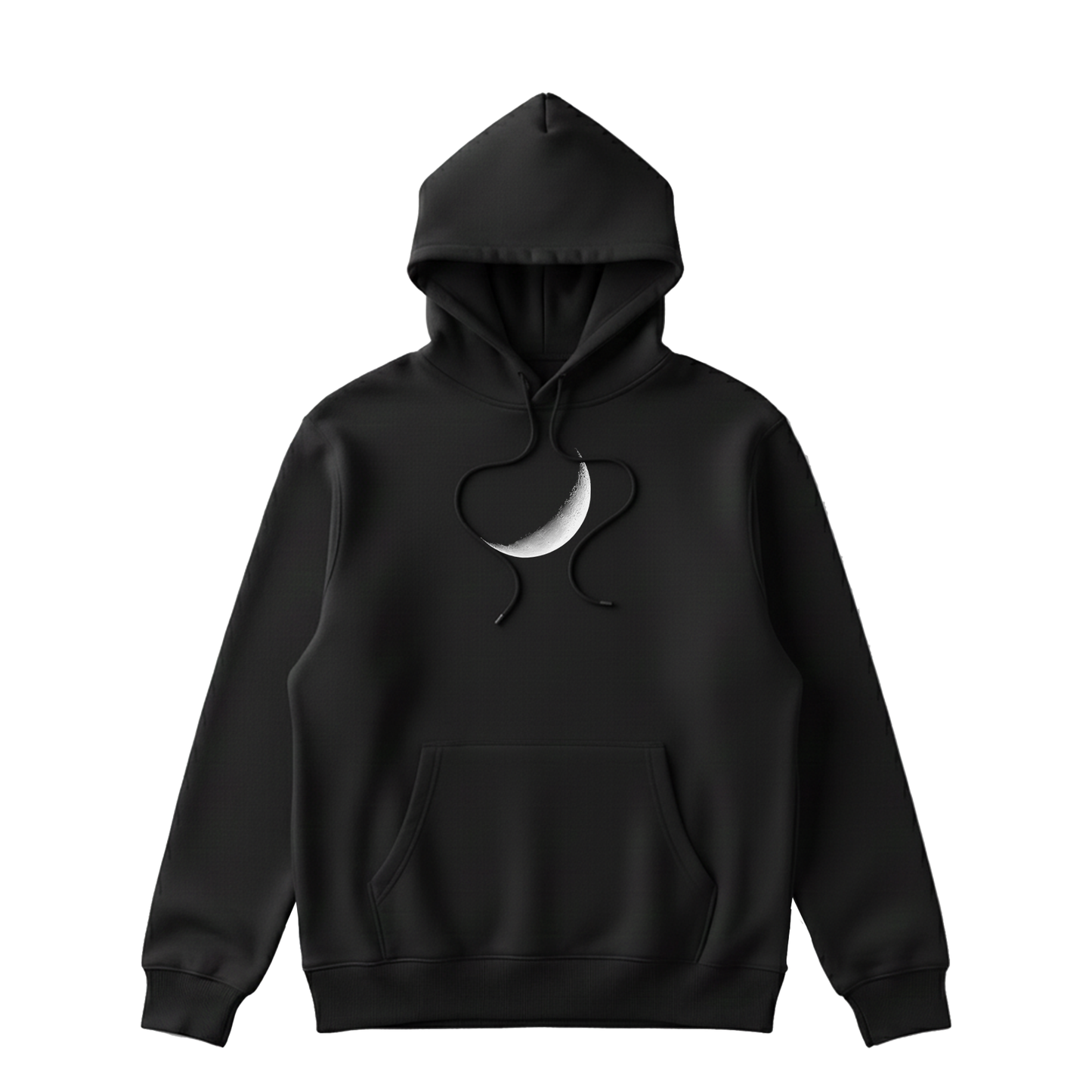 Moon Hoodie for Women | Black Graphic Hoodie India