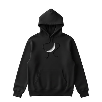 Moon Hoodie for Women | Black Graphic Hoodie India