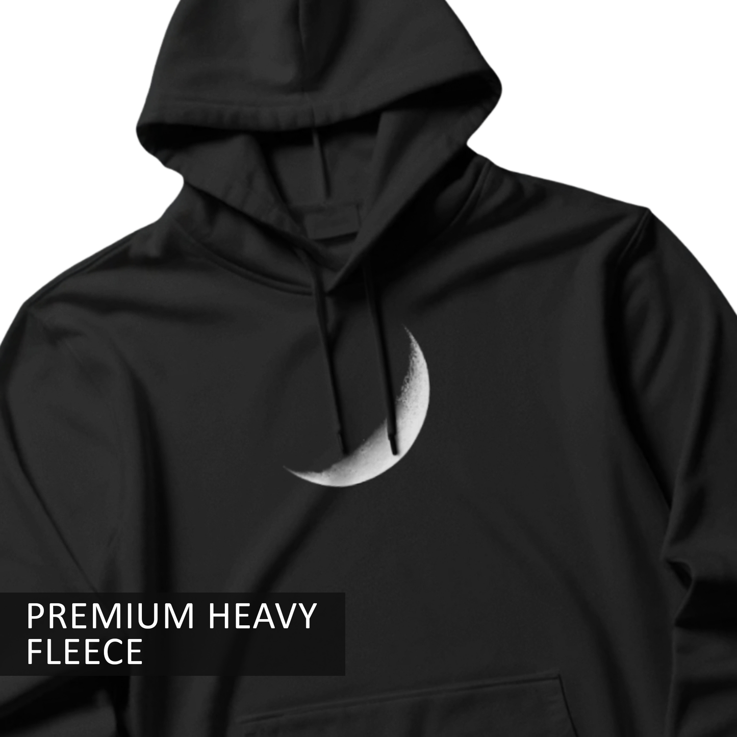 Moon Hoodie for Women | Black Graphic Hoodie India