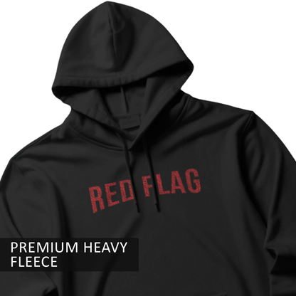 Red Flag Hoodie for Women | Funny Graphic Streetwear Hoodie India
