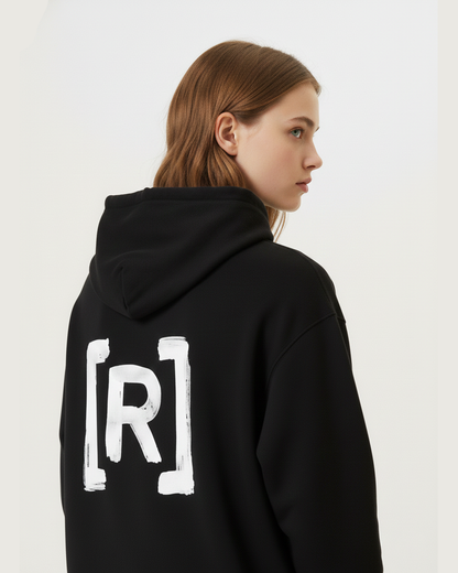 R Rated Graphic Hoodie for Women | Bold Printed Hoodie for Girls