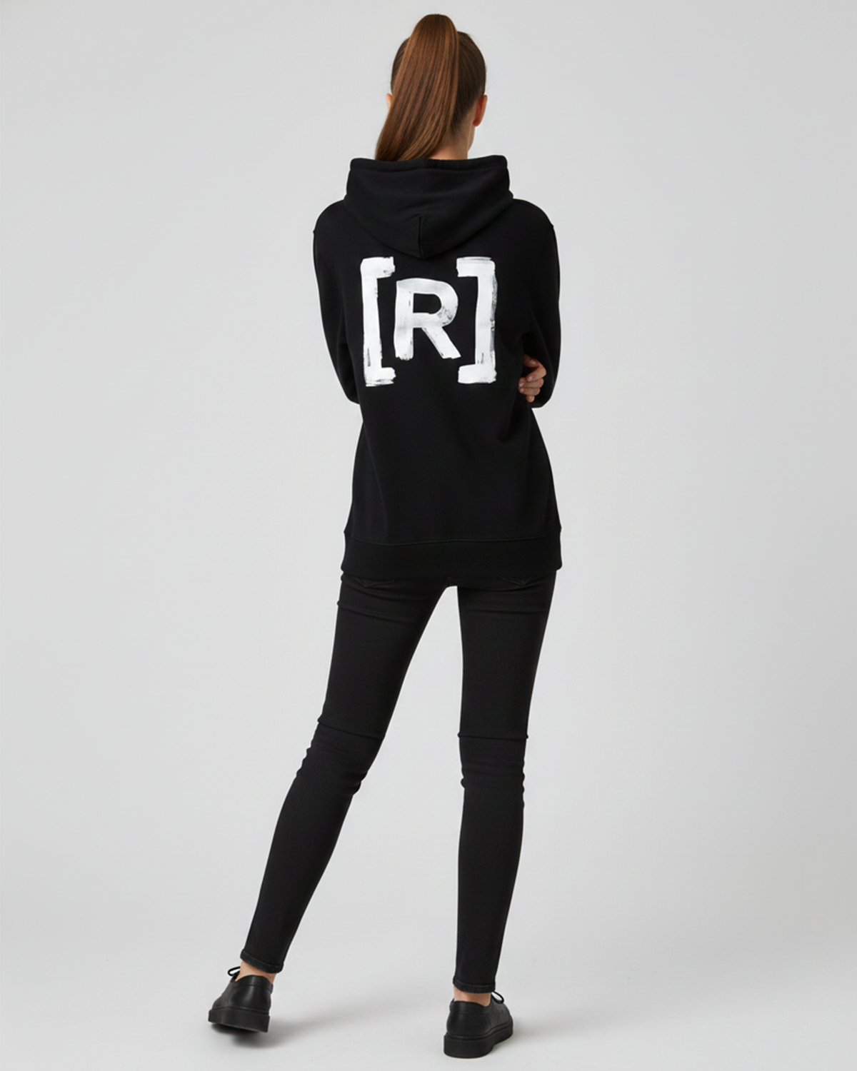 R Rated Graphic Hoodie for Women | Bold Printed Hoodie for Girls