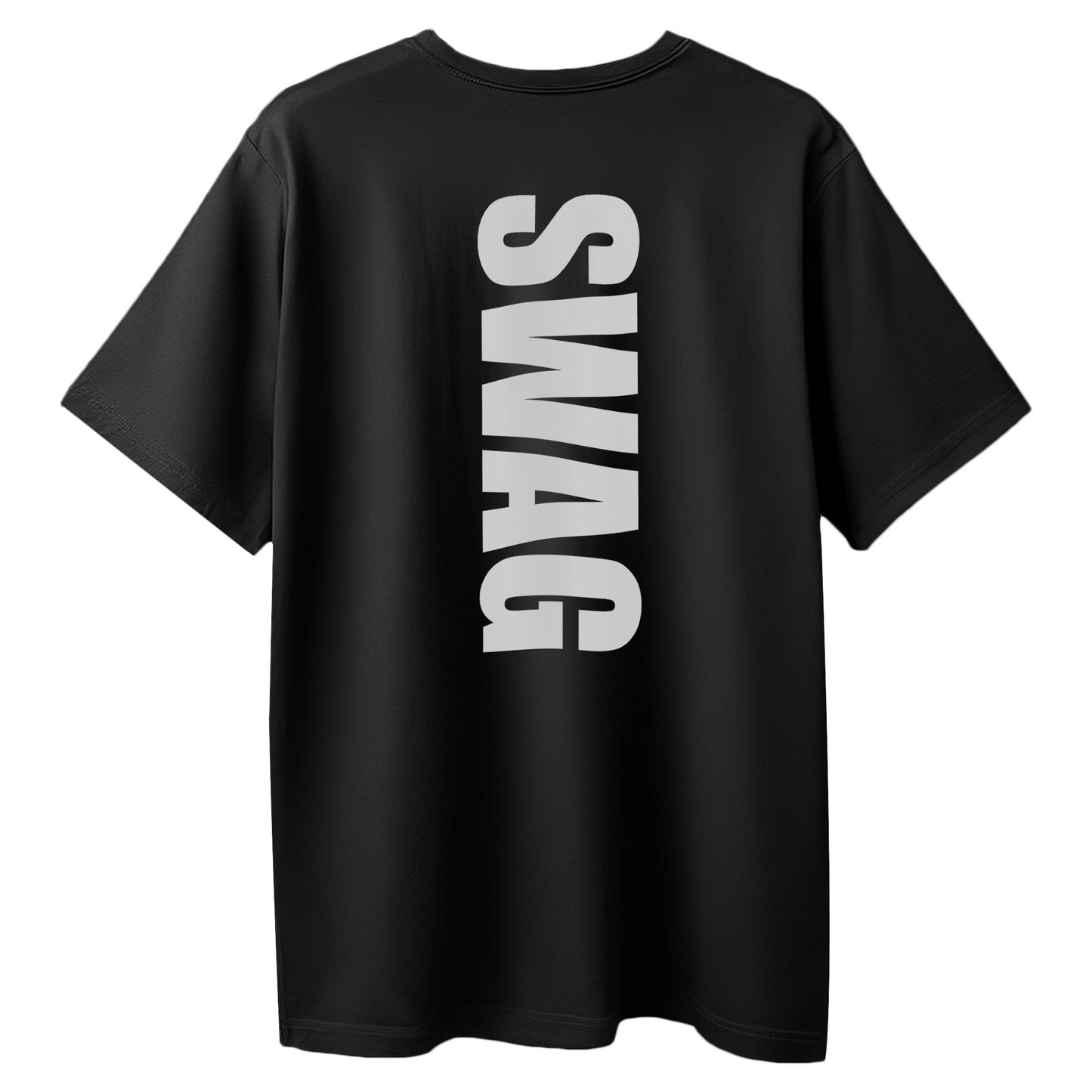 Swag Reflective Oversized T-Shirt for Women | Reflective Print T-Shirt