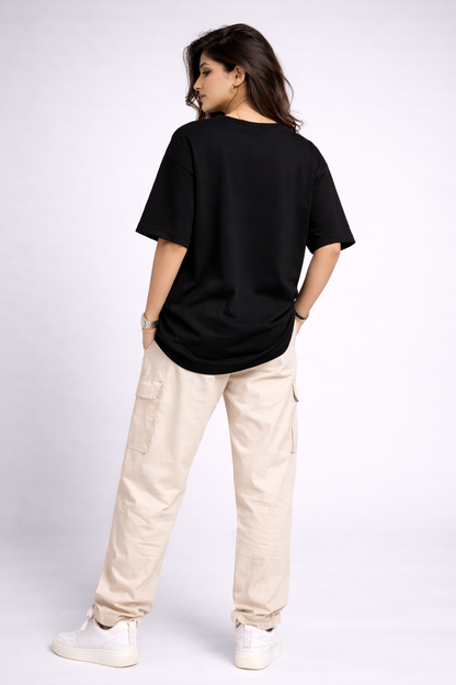 Taar Kata Oversized T-Shirt for Women – Bengali Typography Tee | Bangla Street Style