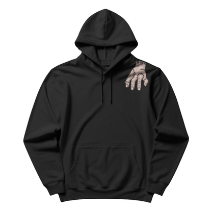 Wednesday Hand Thing Hoodie for Women | Gothic Graphic Streetwear Hoodie India