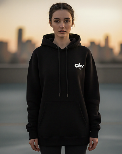 Wolf Graphic Hoodie for Women & Girls | Black Wolf Streetwear Hoodie India