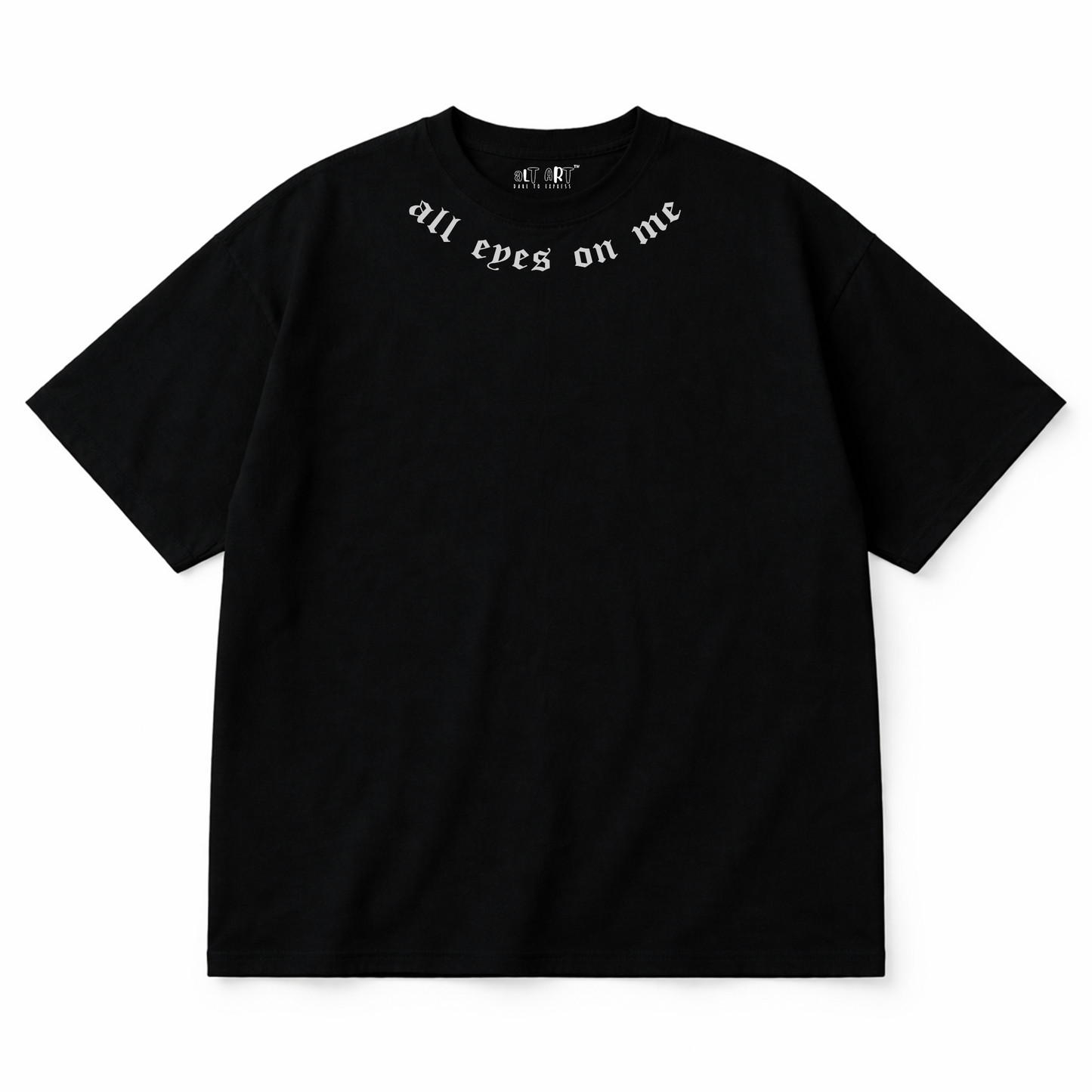 All Eyes On Me Oversized T Shirt for Men | Graphic Printed Oversized T Shirt | Premium Boxy Fit Streetwear Tee